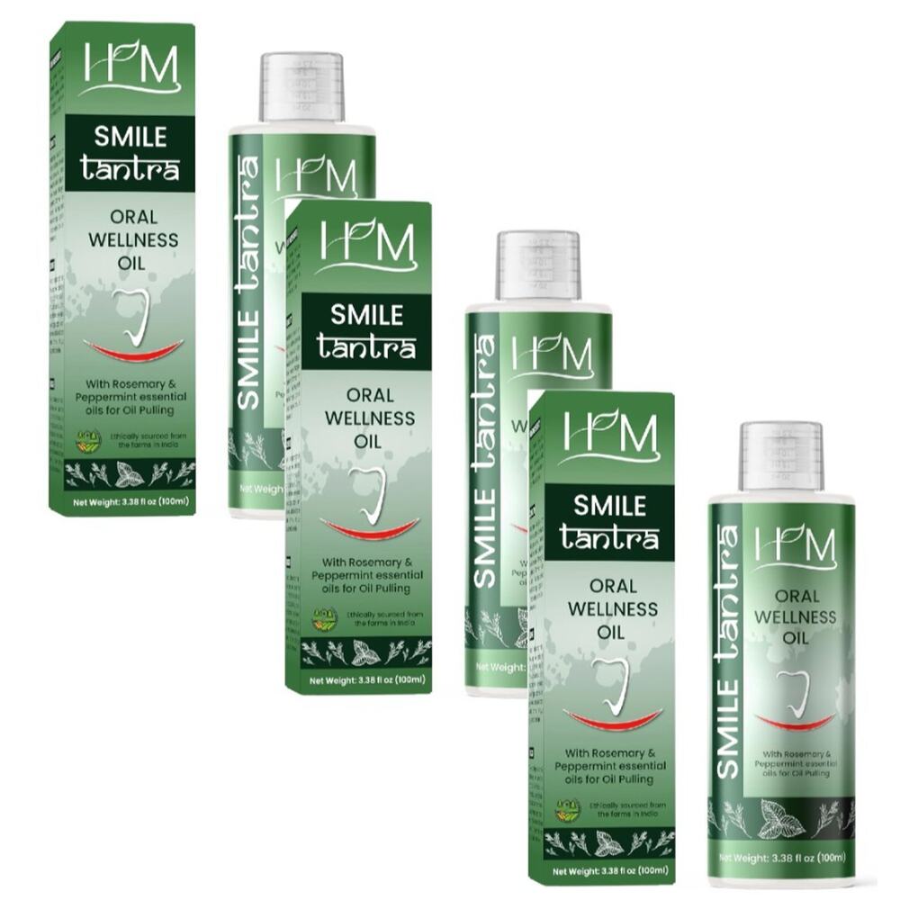 Happy Moms Oil Pulling with Rosemary & Peppermint Essential Oils (3-Pack)